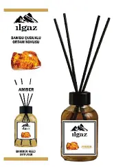 ILGAZ BAMBU ÇUBUKLU ODA KOKUSU SERİSİ - AMBER