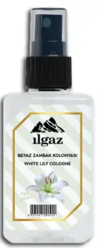 ILGAZ ELEGANCE KOLONYA SERİSİ - BEYAZ ZANBAK