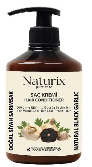 NATURIX SAÇ KREMİ SİYAH SARIMSAK
