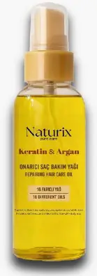 NATURIX SAÇ BAKIM YAĞI ARGAN & KERATİN
