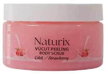 NATURIX VÜCUT PEELING BODY SCRUB STRAWBERRY