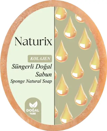 NATURİX SÜNGERLİ SABUN - KOLAJEN