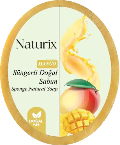 NATURİX SÜNGERLİ SABUN - MANGO
