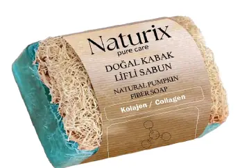 NATURİX KABAK LİFLİ SABUN - KOLAJEN