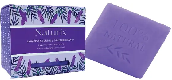 NATURİX KARE SABUN - LAVANTA