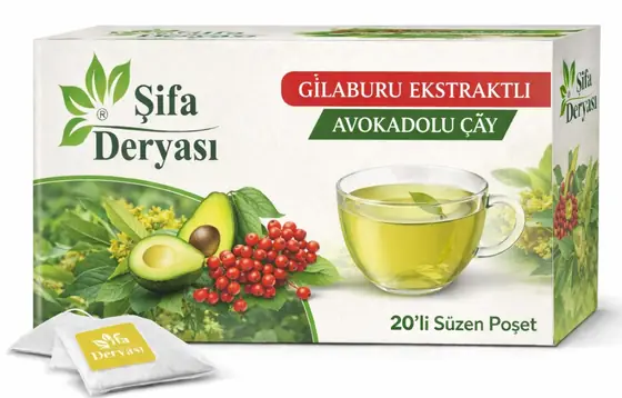 GİLABURU EKSTRAKTLI AVAKADOLU ÇAY SÜZEN POŞET
