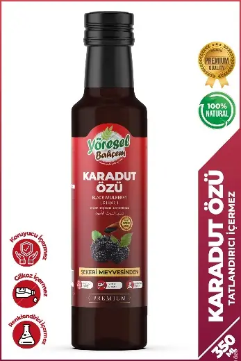 YÖRESEL BAHÇEM KARADUT ÖZÜ