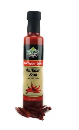 YÖRESEL BAHÇEM ACI BİBER SOSU