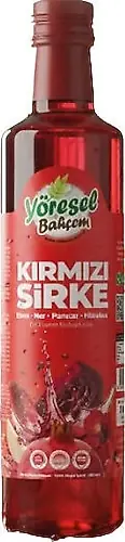YÖRESEL BAHÇEM KIRMIZI SİRKESİ