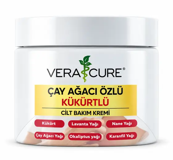VERA CURE ÇAY AĞAÇLI KÜKÜRTLÜ KREM